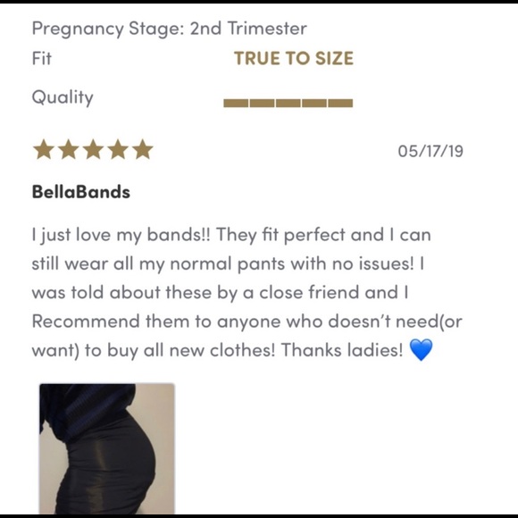 NWT BellaBand by Ingrid & Isabel-belly support - Picture 13 of 16